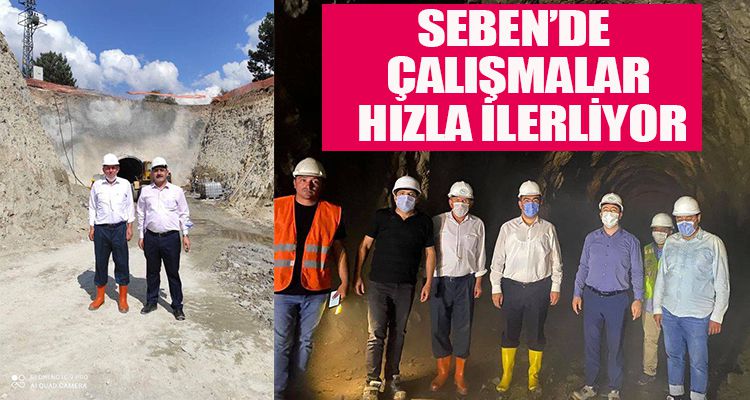 SEBEN'DE ÇALIŞMALAR HIZLA İLERLİYOR
