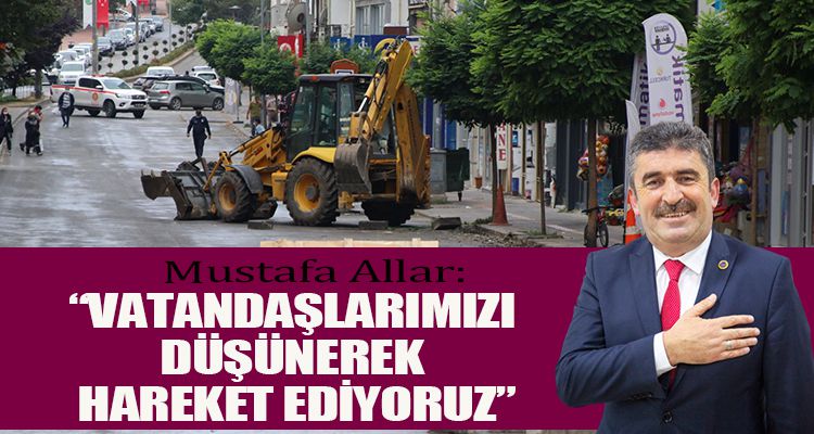 KALDIRIM VE KİLİT PARKE ÇALIŞMALARI BAŞLADI
