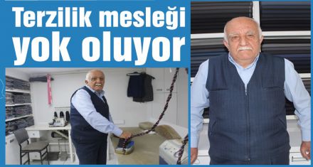İlimizin son terzilerinden Cahit Bilgin; ‘Elbise dikecek terzi kalmadı' 
