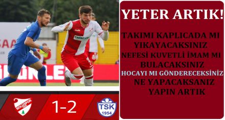 TUZ KOKMAYA BAŞLADI 1-2