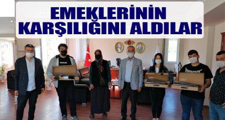 EMEKLERİNİN KARŞILIĞINI ALDILAR
