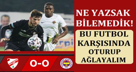 OTURUP AĞLAYALIM