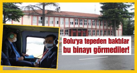 Keşke yanı başlarındaki binayı görselerdi