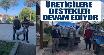Üreticilere destekler devam ediyor