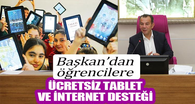 BAŞKANDAN ÖĞRENCİLERE DESTEK