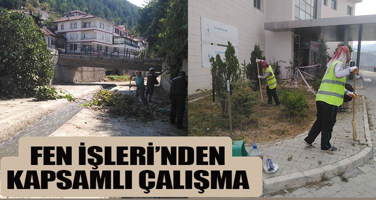 FEN İŞLERİ'NDEN KAPSAMLI ÇALIŞMA