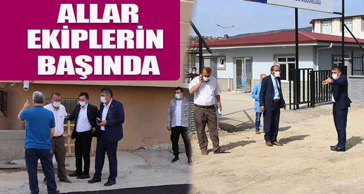 ALLAR, EKİPLERİN BAŞINDA