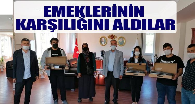 EMEKLERİNİN KARŞILIĞINI ALDILAR