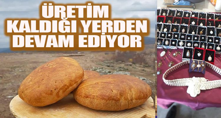 Üretim kaldığı yerden  devam ediyor