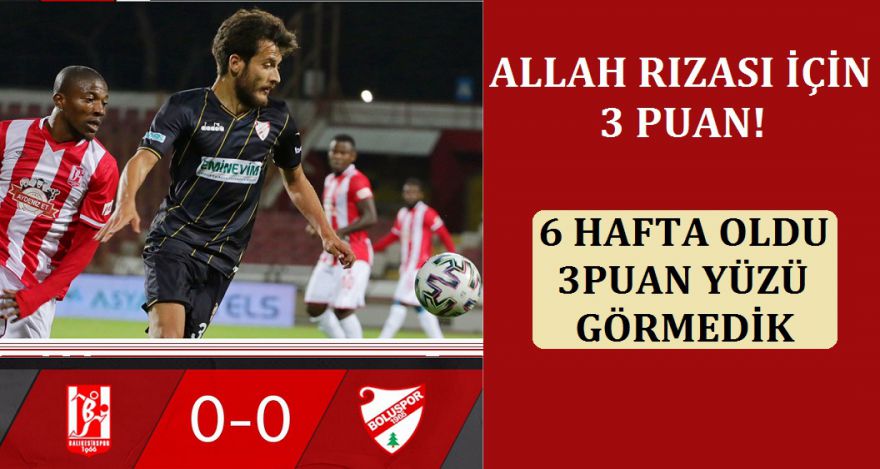Allah rızası için 3 puan