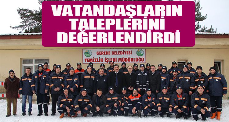 Gerede Belediyesinden vatandaşlara önemli  duyuru