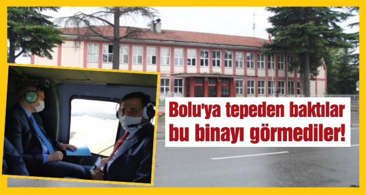 Keşke yanı başlarındaki binayı görselerdi
