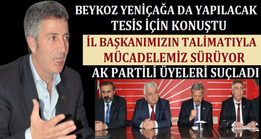 BEYKOZ; ‘MÜCADELEMİZ SÜRÜYOR'