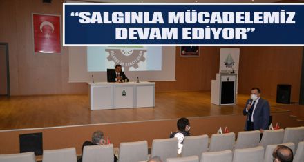  “SALGINLA MÜCADELEMİZ DEVAM EDİYOR”