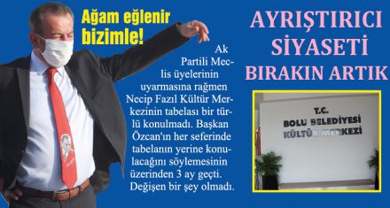 Başkan dalga mı geçiyor?