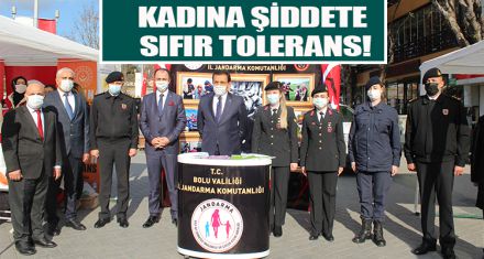 KADINA ŞİDDETE SIFIR TOLERANS!