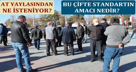 AT YAYLASINDAN NE İSTENİYOR?