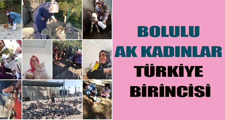 BOLULU AK KADINLAR TÜRKİYE 1.'Sİ