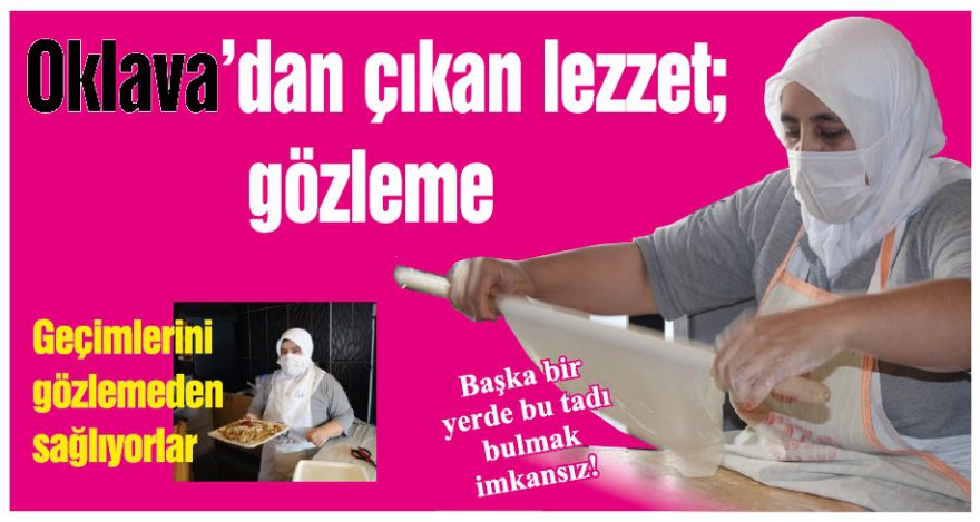 Bolu kadınının elinden çıkan lezzet