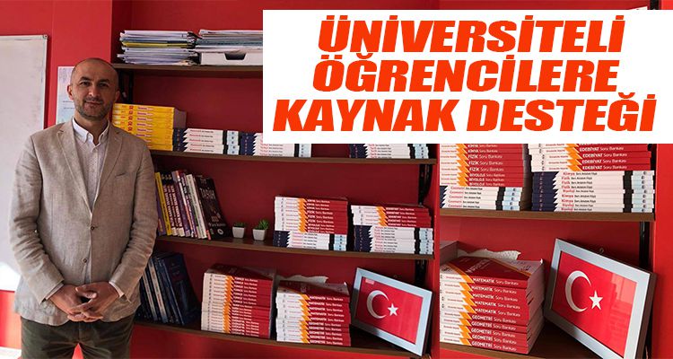 ÜNİVERSİTELİ ÖĞRENCİLERE KAYNAK DESTEĞİ SAĞLANDI