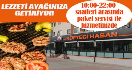LEZZETİ AYAĞINIZA GETİRİYOR