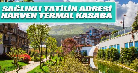SAĞLIKLI TATİLİN ADRESİ NARVEN TERMAL KASABA