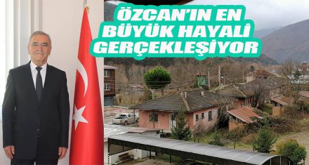 ÖZCAN'IN EN BÜYÜK HAYALİ GERÇEKLEŞİYOR