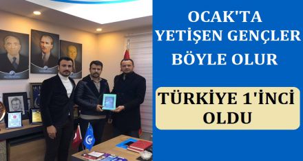 BOLU ÜLKÜ OCAKLARI 1. OLDU 