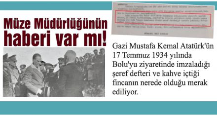 Defteri ve kahve fincanını ne yaptılar