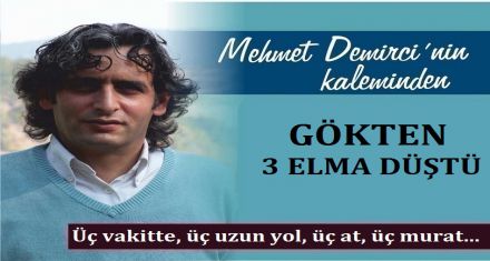 GÖKTEN 3 ELMA DÜŞTÜ!