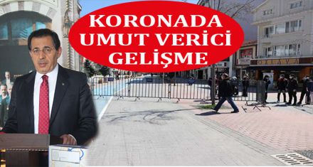 KORONADA UMUT VERİCİ GELİŞME