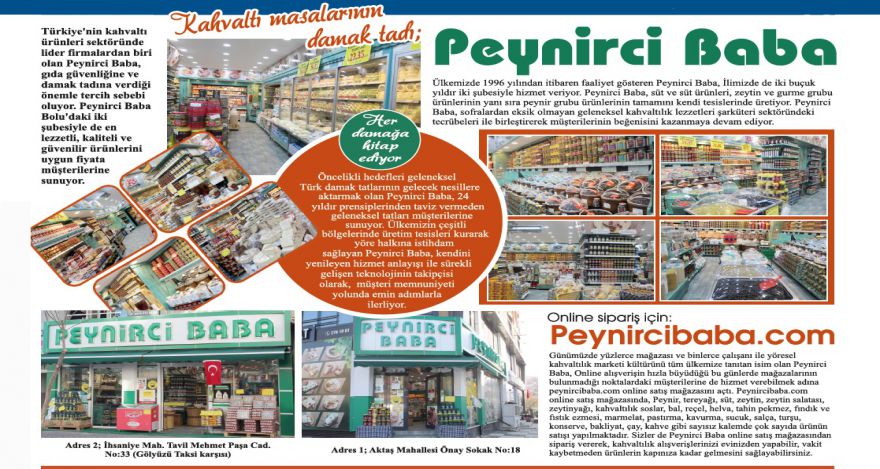 Kahvaltı masalarının damak tadı; Peynirci Baba