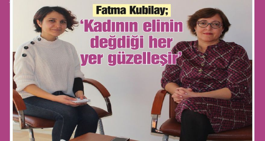 Kadınlar her alanda yer almalı