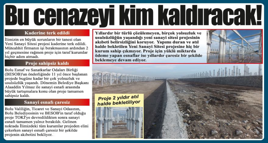 Yiyip içtiğinizin hatırına bu projeye sahip çıkın!