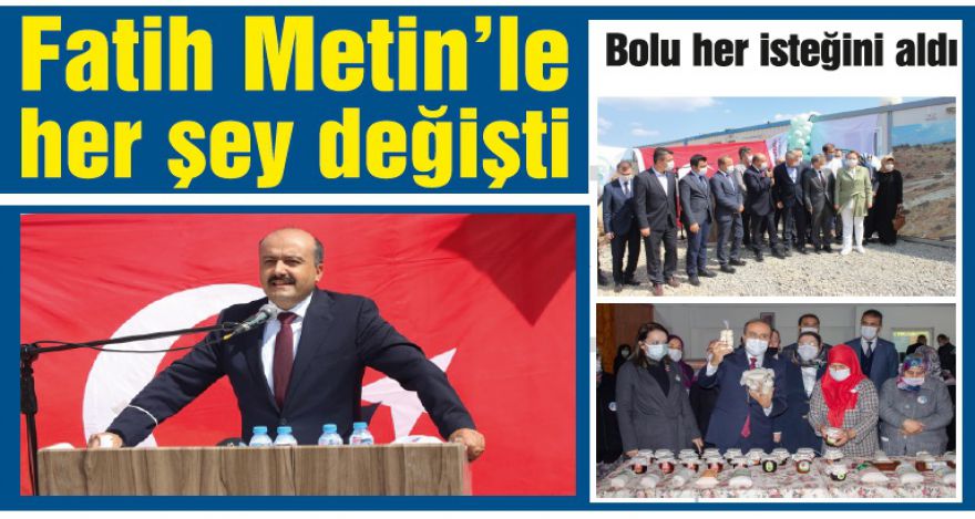 Bolu her isteğini aldı
