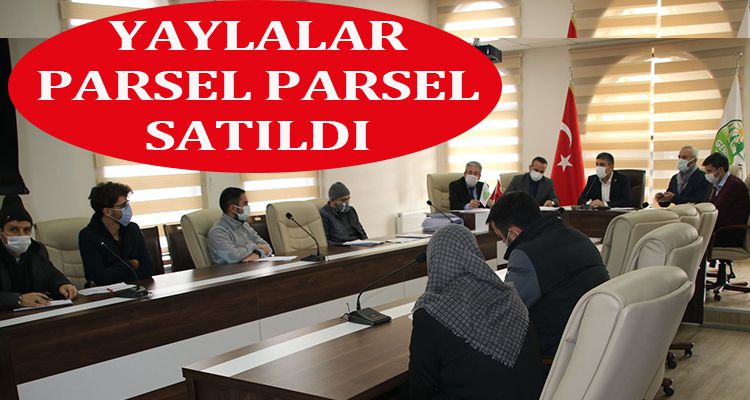 YAYLALAR PARSEL PARSEL SATILDI.