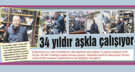 O Bolu'nun ayakkabı tamircisi