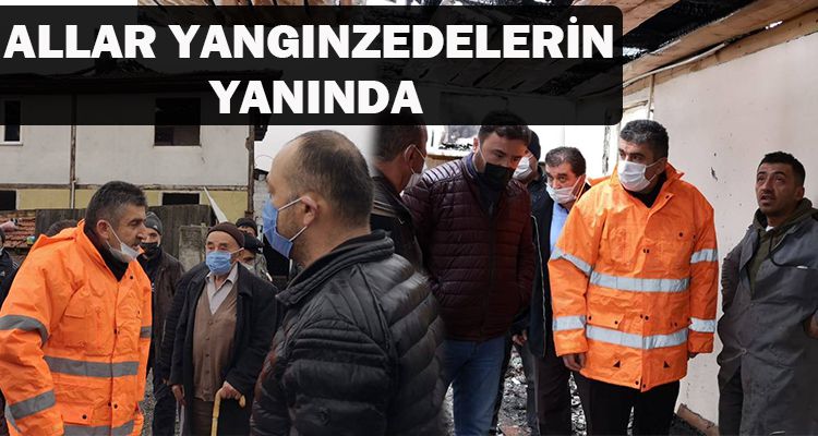 ALLAR YANGINZEDELERİN YANINDA