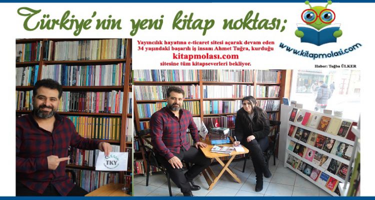 Türkiye'nin yeni kitap noktası; Kitapmolası.com