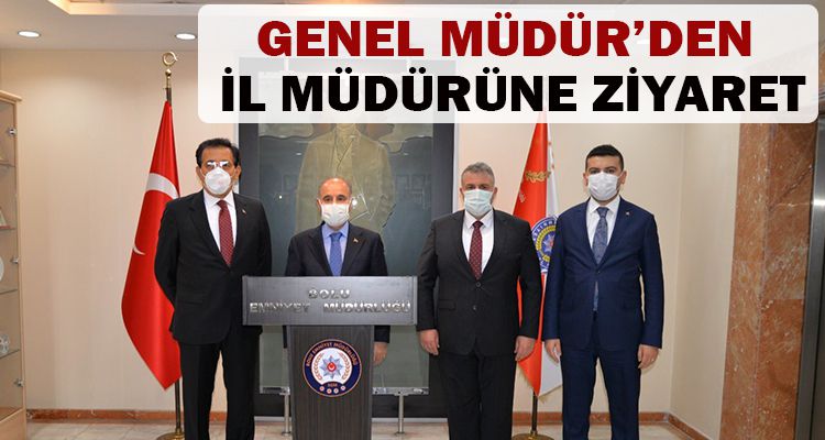 GENEL MÜDÜR'DEN İL MÜDÜRÜNE ZİYARET