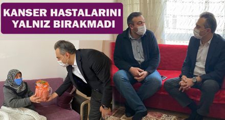 ÖZDEMİR KANSER HASTALARININ YANINDA