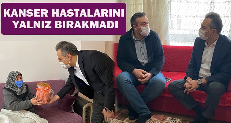 ÖZDEMİR KANSER HASTALARININ YANINDA