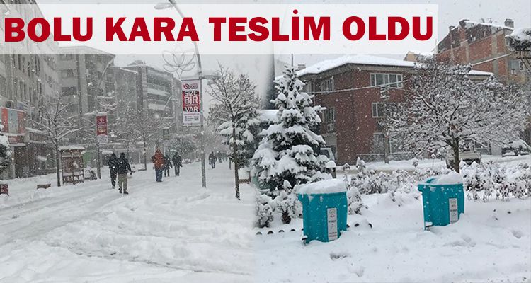 BOLU KARA TESLİM OLDU