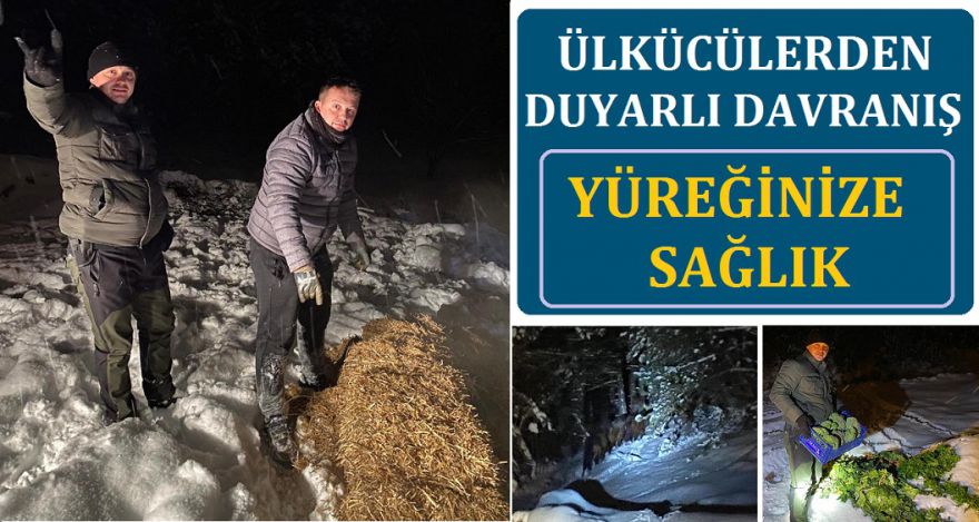 ÜLKÜCÜLERDEN DUYARLI DAVRANIŞ