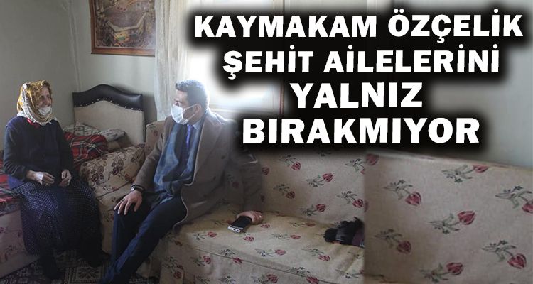 KAYMAKAM ÖZÇELİK, VATANDAŞLARLA BİR ARAYA GELDİ