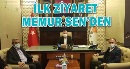 İLK ZİYARET MEMUR SEN'DEN