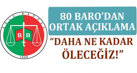 80 BARO ORTAK AÇIKLAMA YAPTI