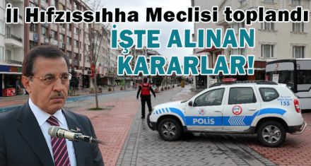 İŞTE ALINAN KARARLAR!