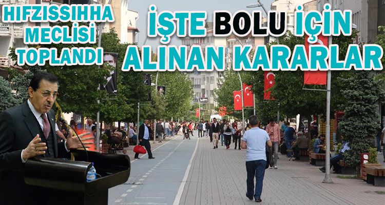 HIFZISSIHHA MECLİSİ'NDE ÖNEMLİ KARARLAR ALINDI