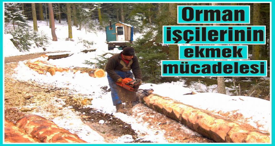 Zor şartlarda çalışıyorlar